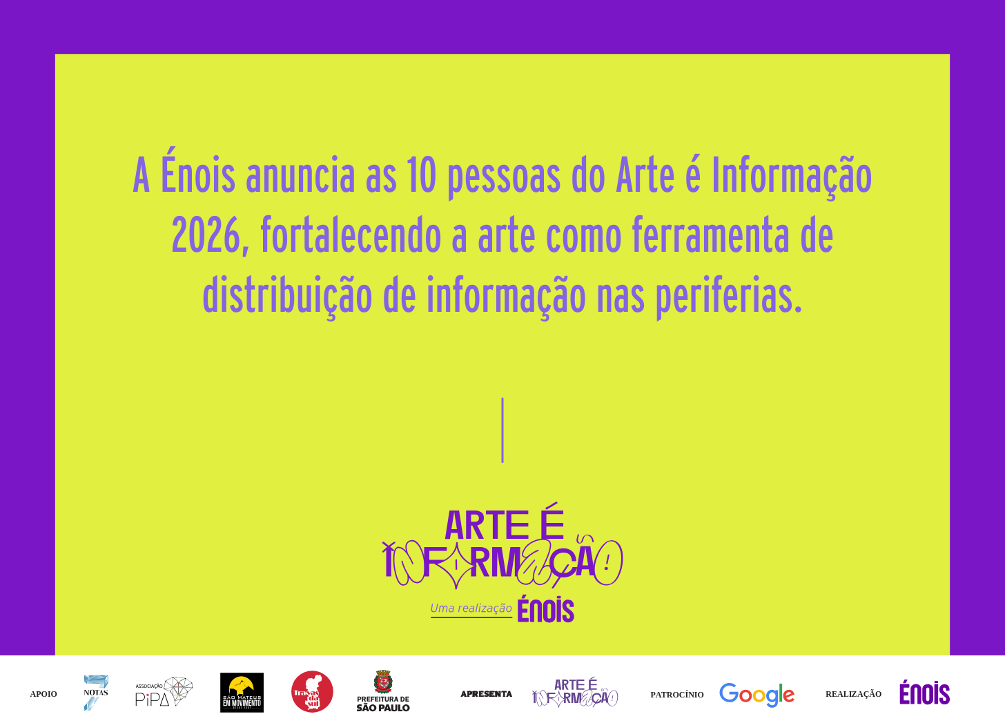 ArteÉInformação